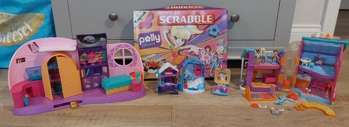 Polly pocket bundle house snow - pocket,