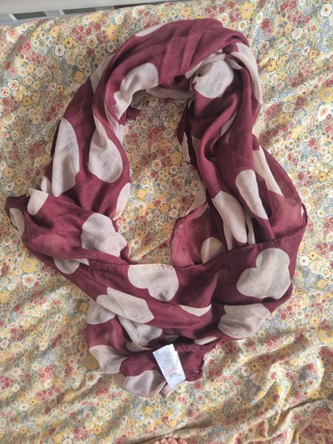 New look burgundy cream - new, &