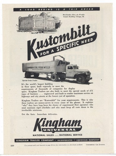 1947 kingham trailer - kingham,