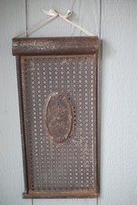 VTG Rusty Perforated Metal