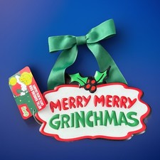 Grinch Metal Hanging Door Sign