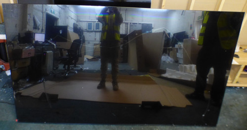 Damaged screen back panel - &,