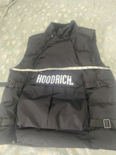 Hoodrich Black Gilet OG Padded Astro Bodywarmer Puffer Vest Mens S Worn Few Time