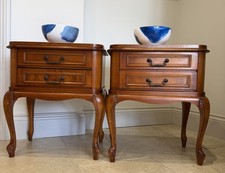 Pair Sturdy French Carved 2