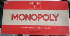 Vintage Monopoly Stock Number 402 Possibly 1960s - 70s Please Read Description.