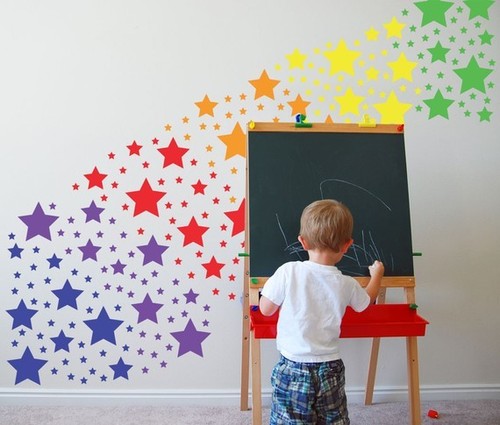 Diy rainbow colorful - diy, stars