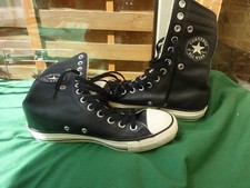 WOMENS LEATHER CONVERSE CHUCK TAYLOR ALL STAR KNEE-HI X-HI SHOES UK SIZE 4