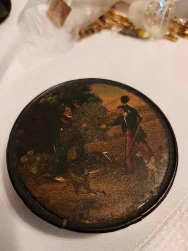 Vintage snuff box - snuff,