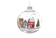 Clear with Colourful Houses