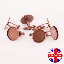 Antique Copper Cufflink