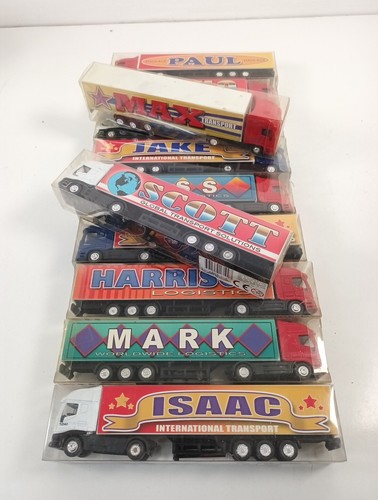 Personalised name toy truck - name,