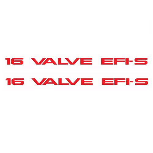 Toyota valve efi - 16, efi-s