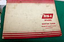 BSA  BANTAM SUPER Models D7 &