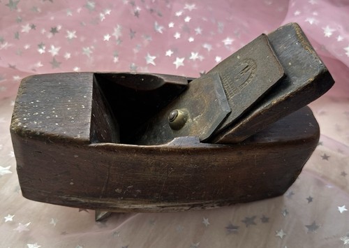 Vintage antique wood plane - wood,