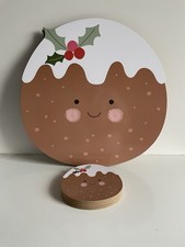 New christmas round pudding - new,