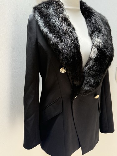 River island black blazer - river,