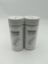 6 in 1 Aquarium Test Strips Kit - 125 Fresh Water Fish Tank Testing Strip X2