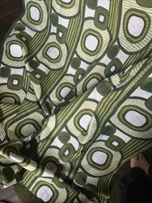 Vintage 60’s / 70’s Huge Piece Of Fabric, Retro, Camper Van,  Eames Era, Unusual