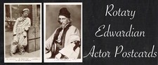 Rotary ☆ EDWARDIAN THEATRE & MUSIC HALL ACTORS ☆ 1900s Postcards #101 to #147