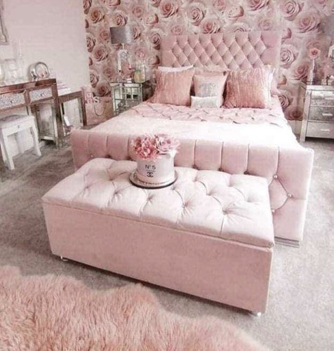 Princess blush pink - pink, plush