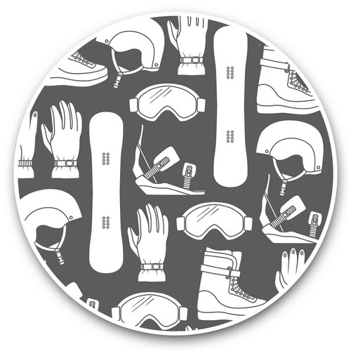 Vinyl stickers 5cm - 7.5cm, (bw)