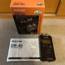 Used TASCAM DR-40 Linear PCM Digital Recorder Stereo Audio