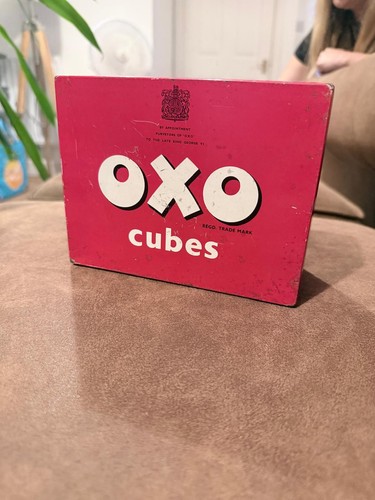 Vintage oxo cubes - -, by