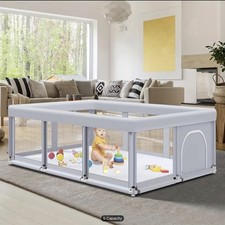 74" ×50" Large Baby Playpen