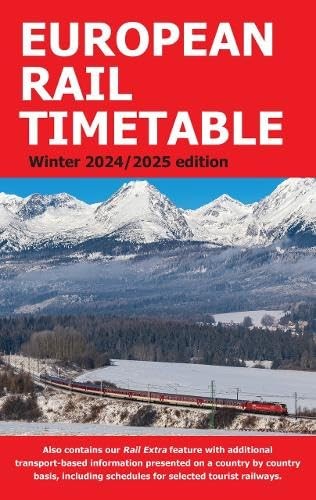 European rail timetable winter - rail,