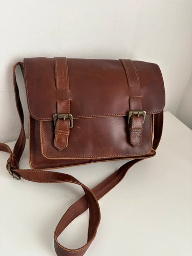 Fatface brown leather