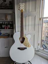 Gretsch White Falcon Rancher Dreadnaught Electro-Acoustic Guitar