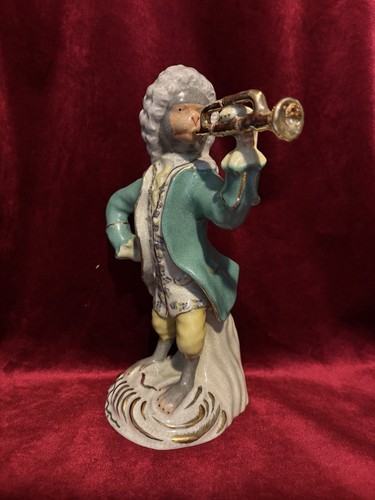 Vintage porcelain monkey - porcelain,