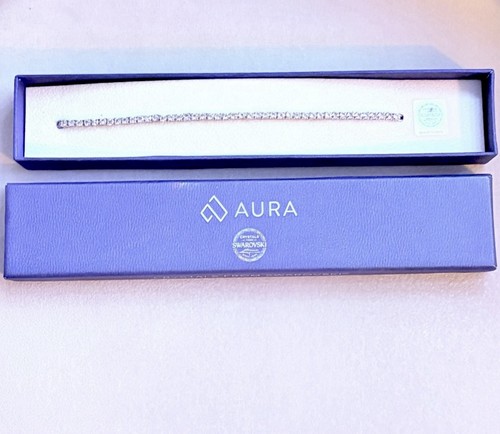 Aura tennis bracelet swarovski - tennis,