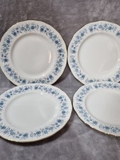 4 x  Colclough Braganza Blue