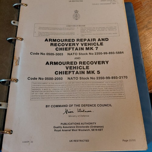 Orig 1984 chieftain - chieftain, tank