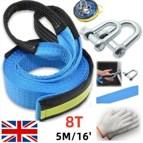 Tow rope heavy duty - 8t,