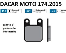 174.2015 Brake Pads Sintered