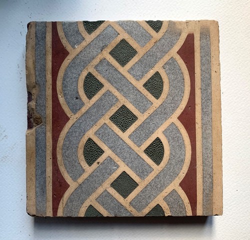 Antique victorian encaustic - antique,