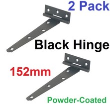 2 x Pack Black Tee Hinges