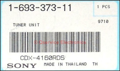 Sony 693 373 fm - sony,