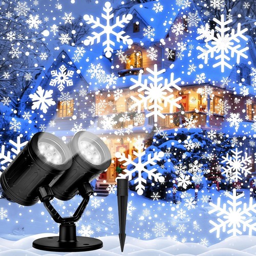 Snowflake projector lights - projector,