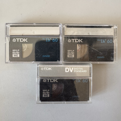Tdk dvm60 min - me, dv