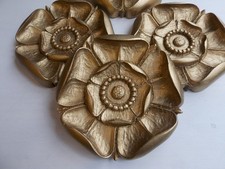 Three Large Tudor Rose Wall