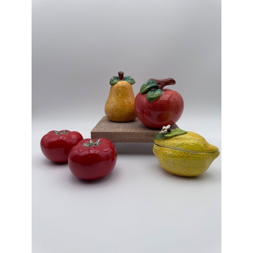 Ceramic fruit vegetable salt - ceramic,