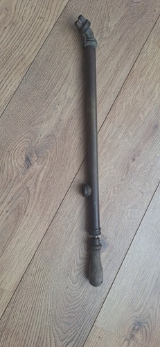 Antique brass pump action - brass,