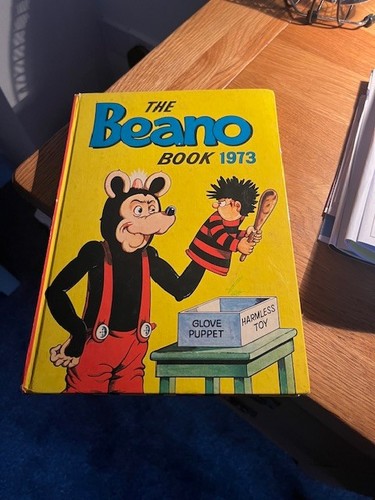 Original vintage beano annual - original,