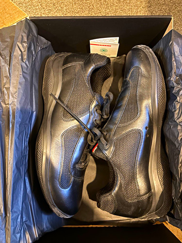 Triple black prada - prada, american