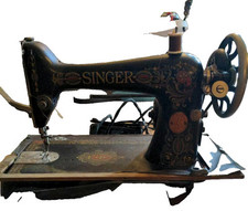 Singer 66 Early 1920  Singer Portable Sewing Machine Working With Pedal