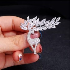 AB Rhinestone Reindeer Stag