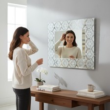 Unframed Wall Mirror 60x50cm